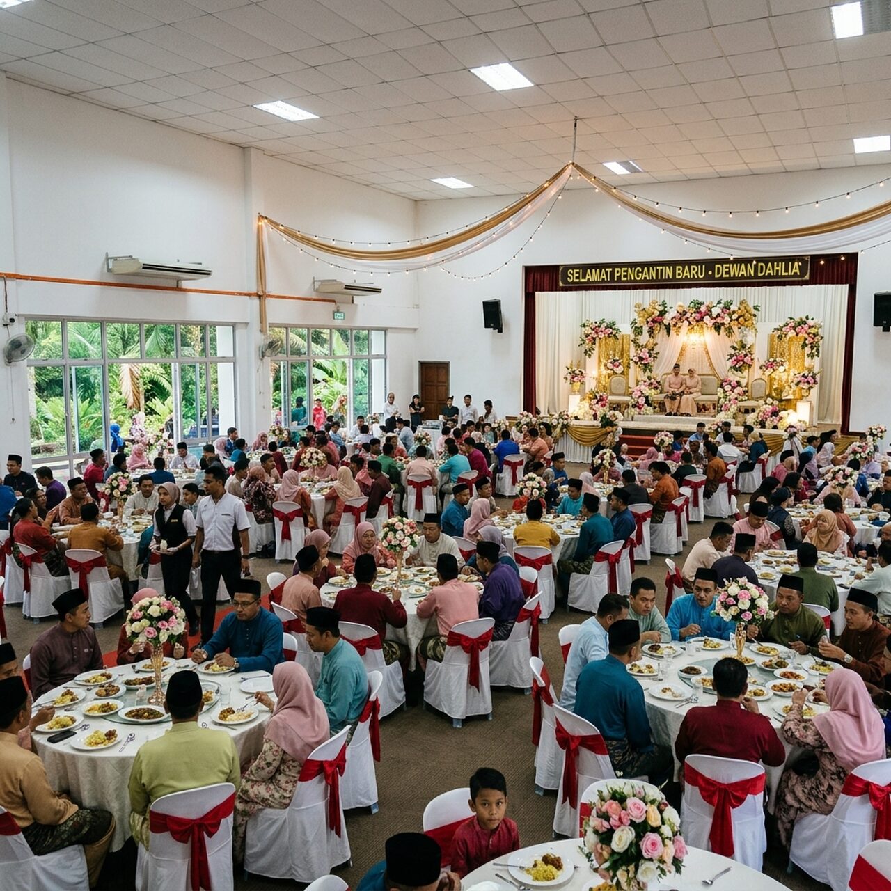 Dewan Dahlia — majlis perkahwinan